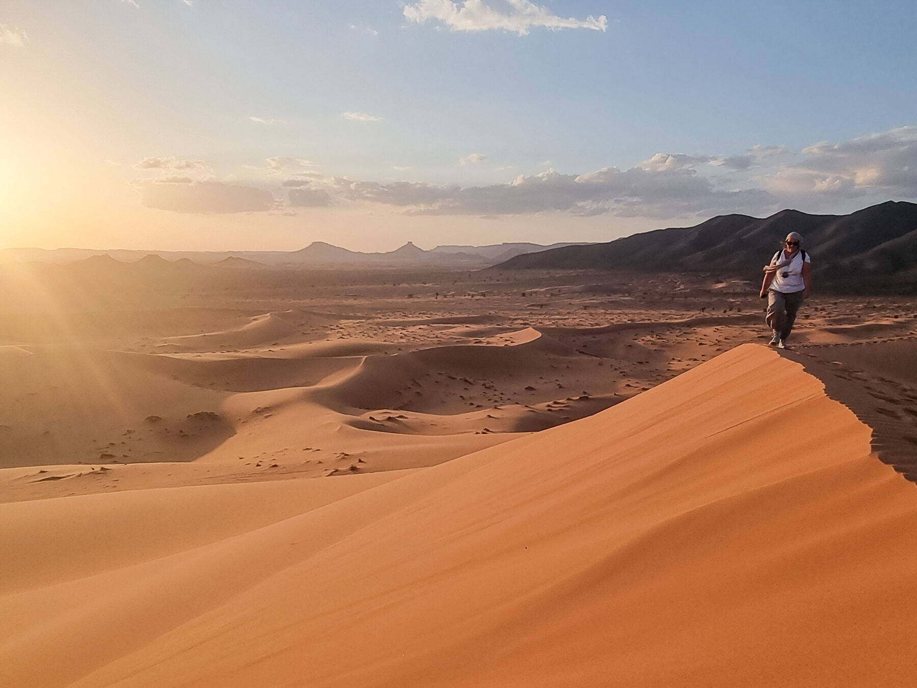 Trek et Yoga dans le désert marocain